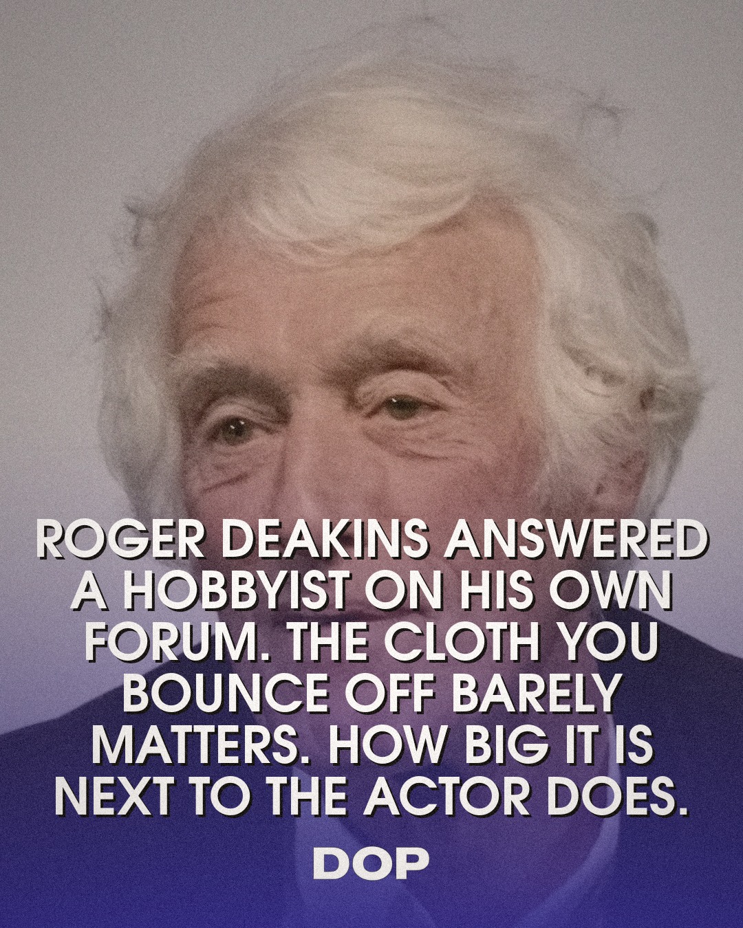 Deakins Demystifies Bounce: Muslin vs. UltraBounce
