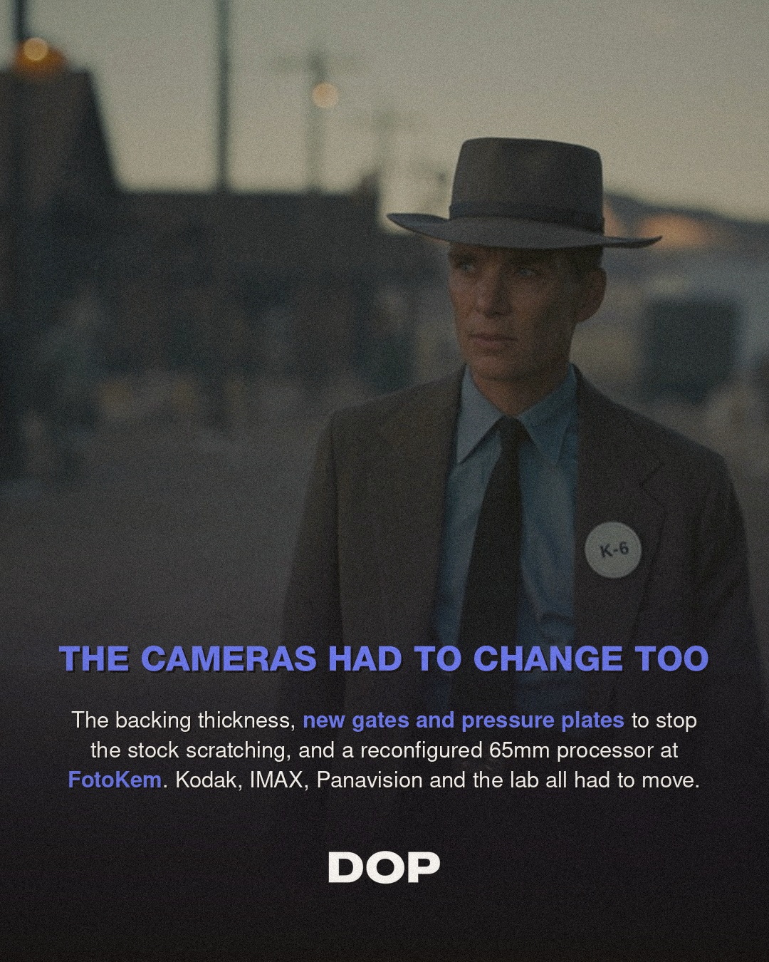 How Hoyte van Hoytema and Kodak Engineered 65mm Monochrome