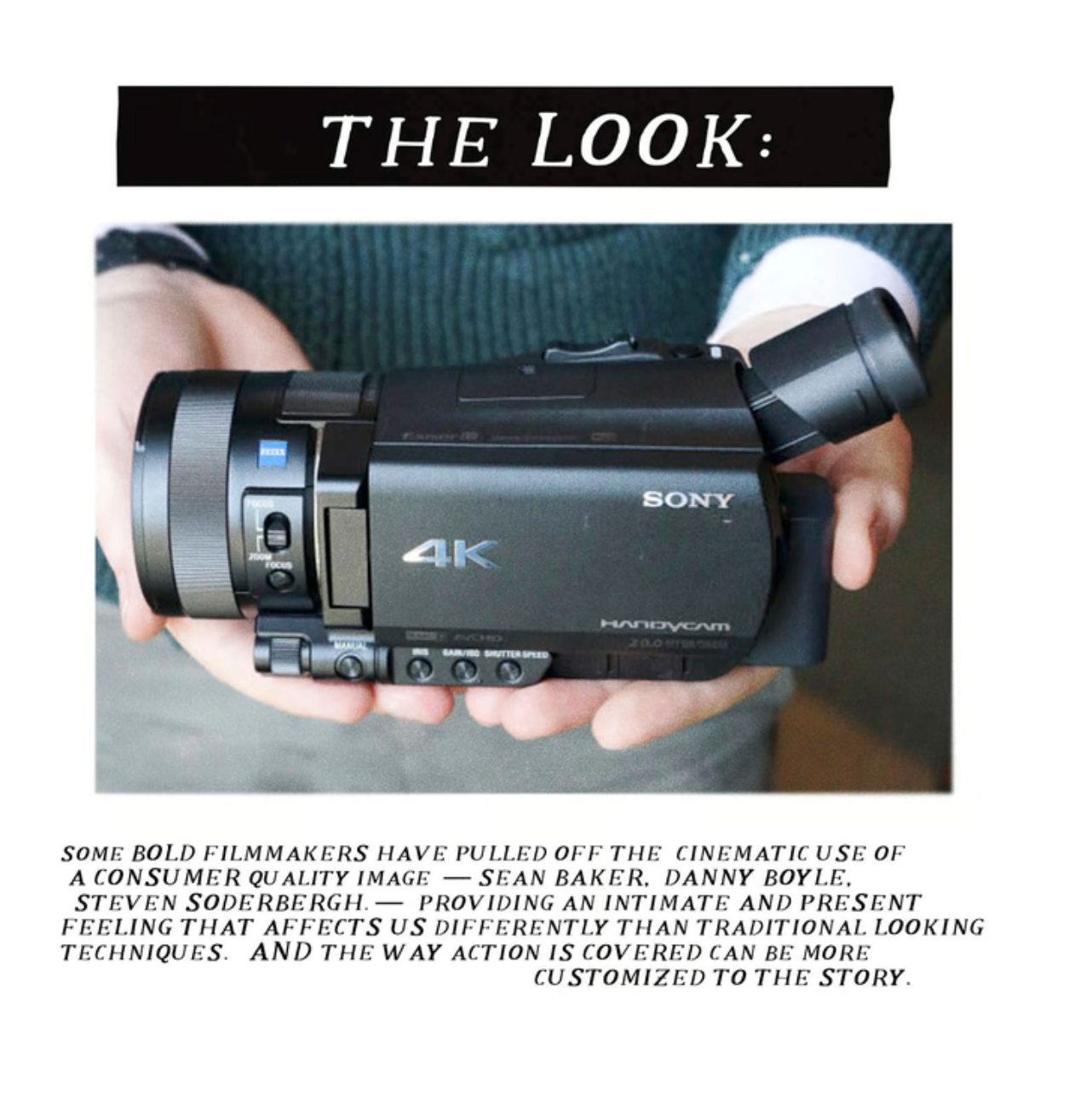 The Raw Power of the Handycam in Downbeat