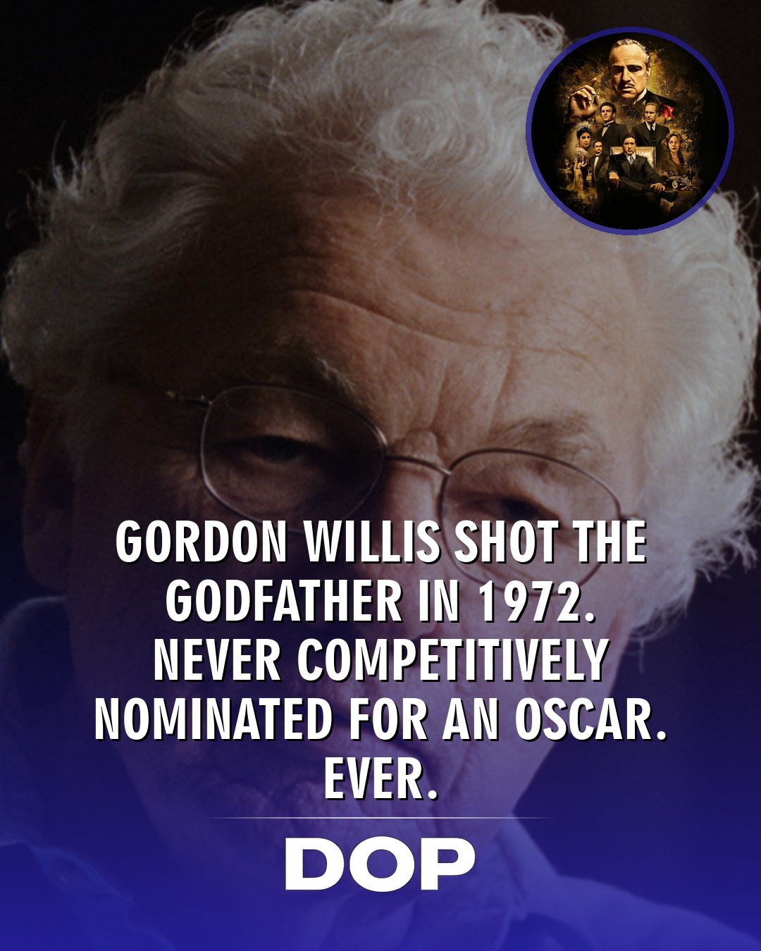 The Godfather's Shadow: Gordon Willis's Radical Vision