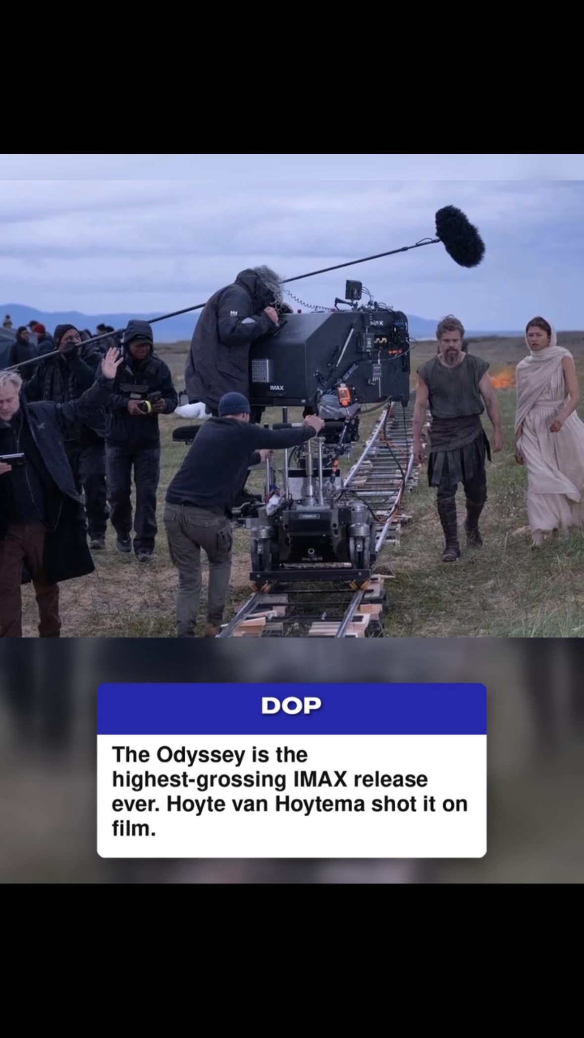Hoyte van Hoytema's Odyssey: IMAX First & Box Office Legend
