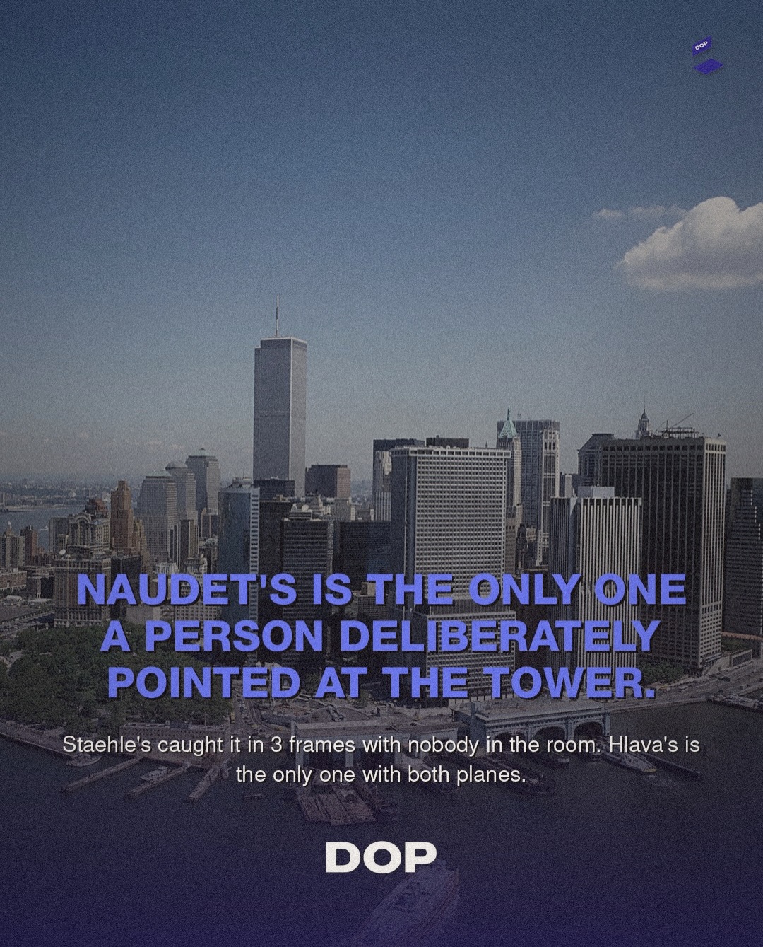 The Operator’s Reflex: Jules Naudet, the PD150, and 9/11