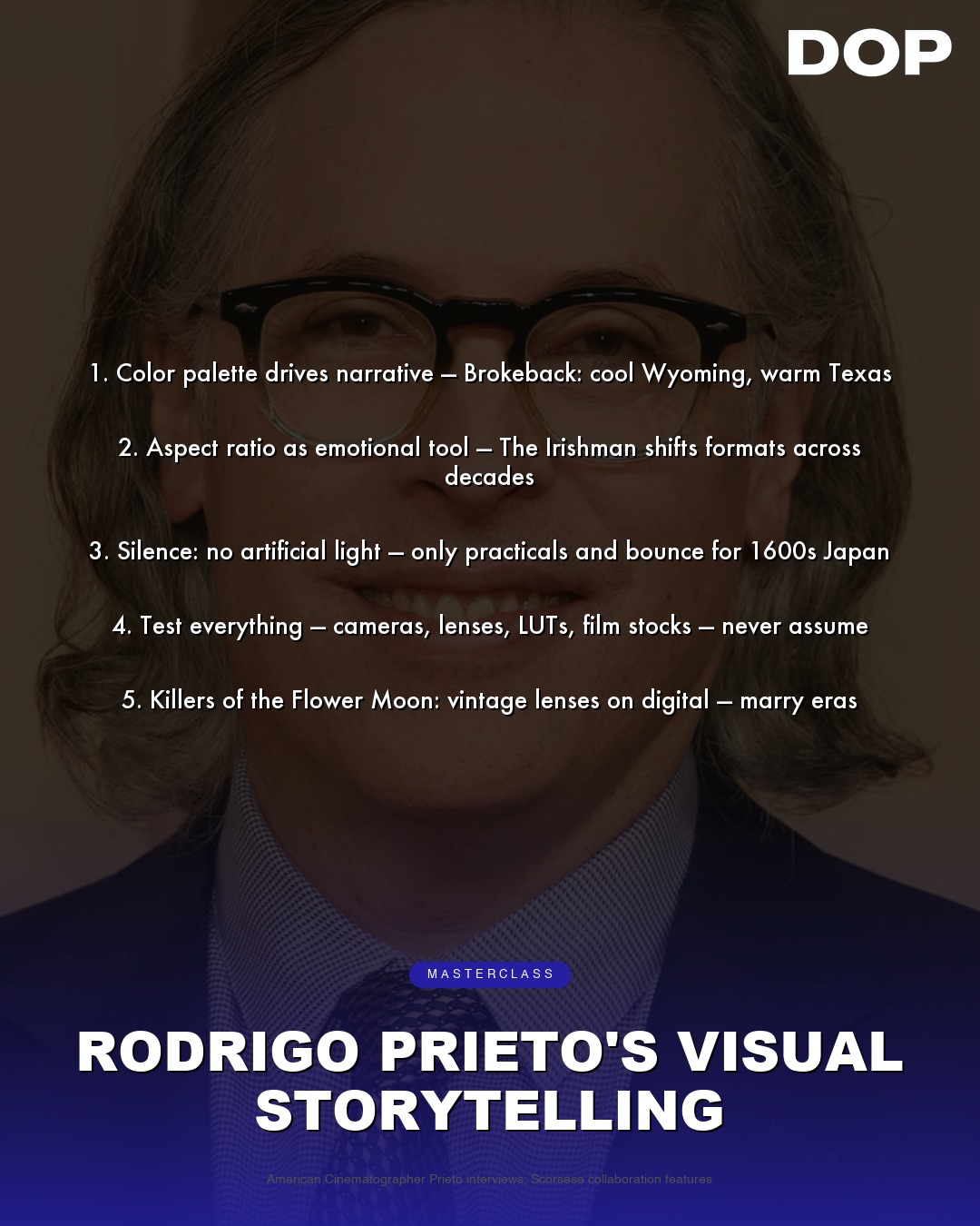 Prieto's Palette: Crafting Meaning with Every Frame