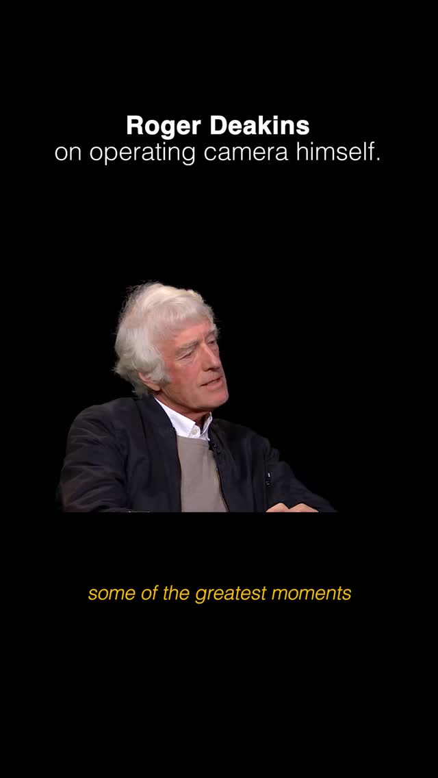 Deakins Behind the Lens: The DP as Operator