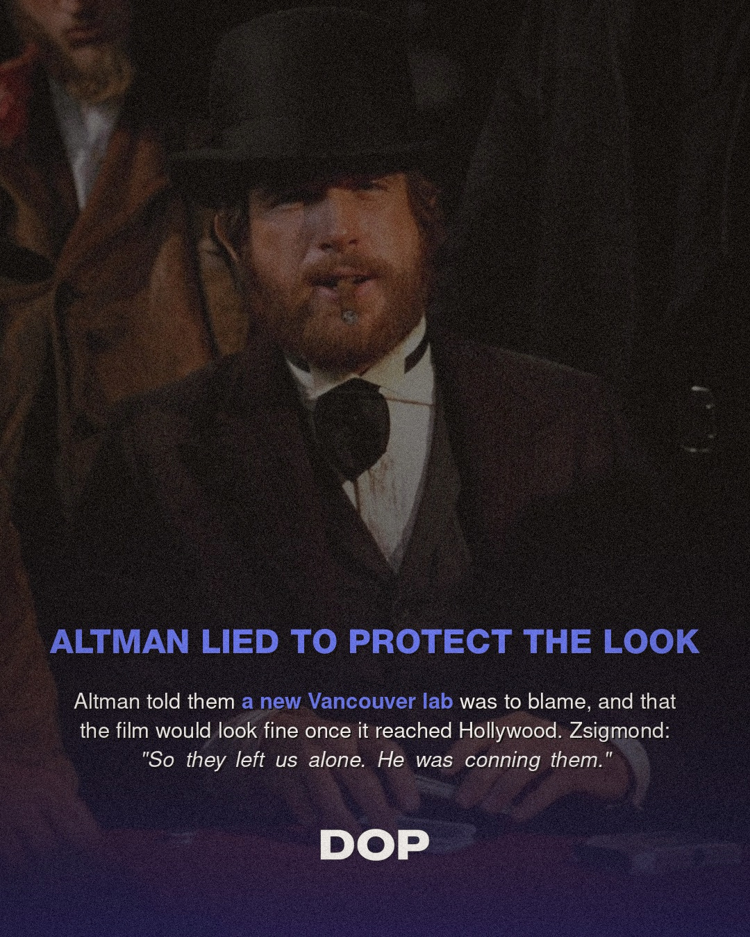 McCabe & Mrs Miller: The Flashed Negative That Defined a Look
