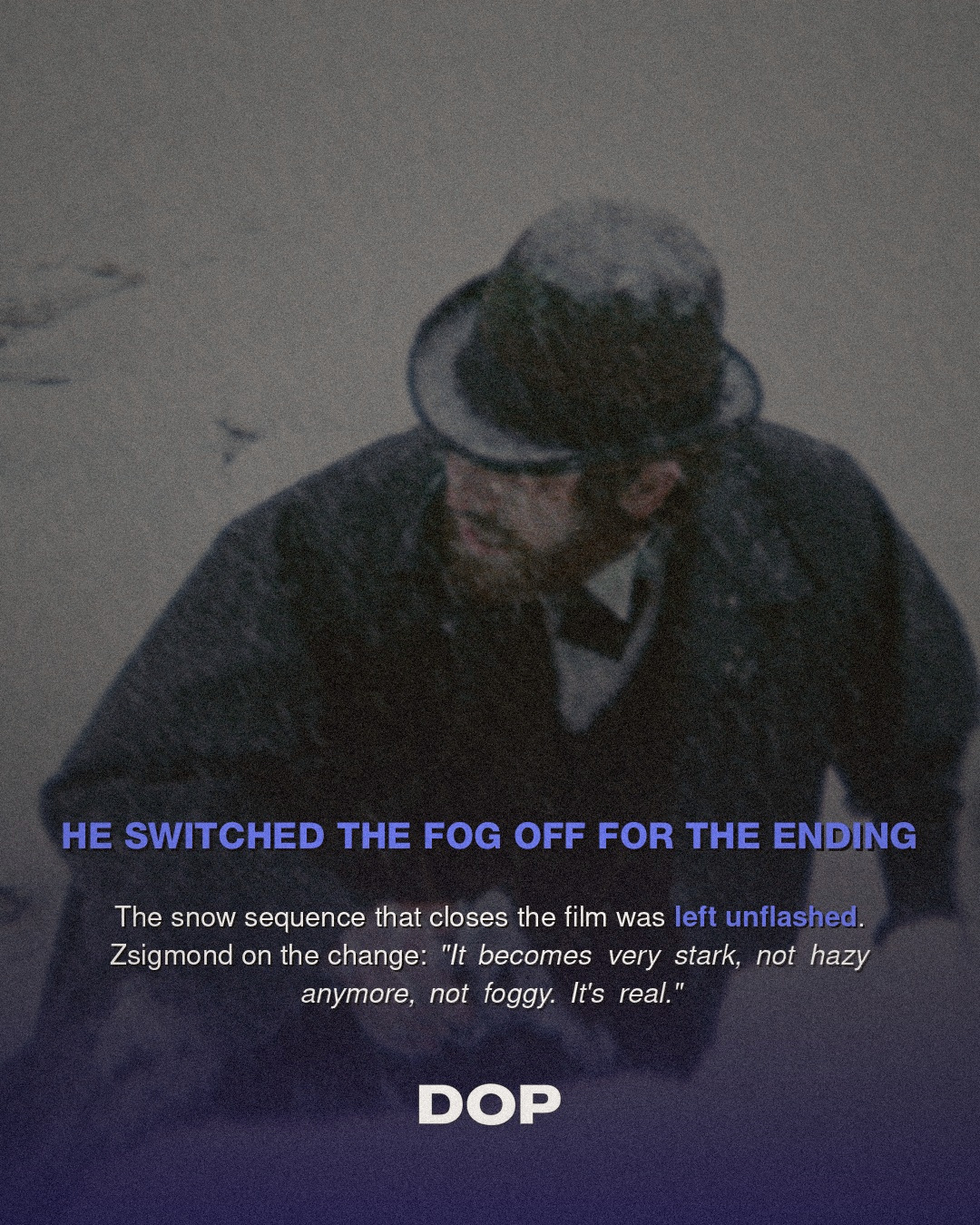 McCabe & Mrs Miller: The Flashed Negative That Defined a Look
