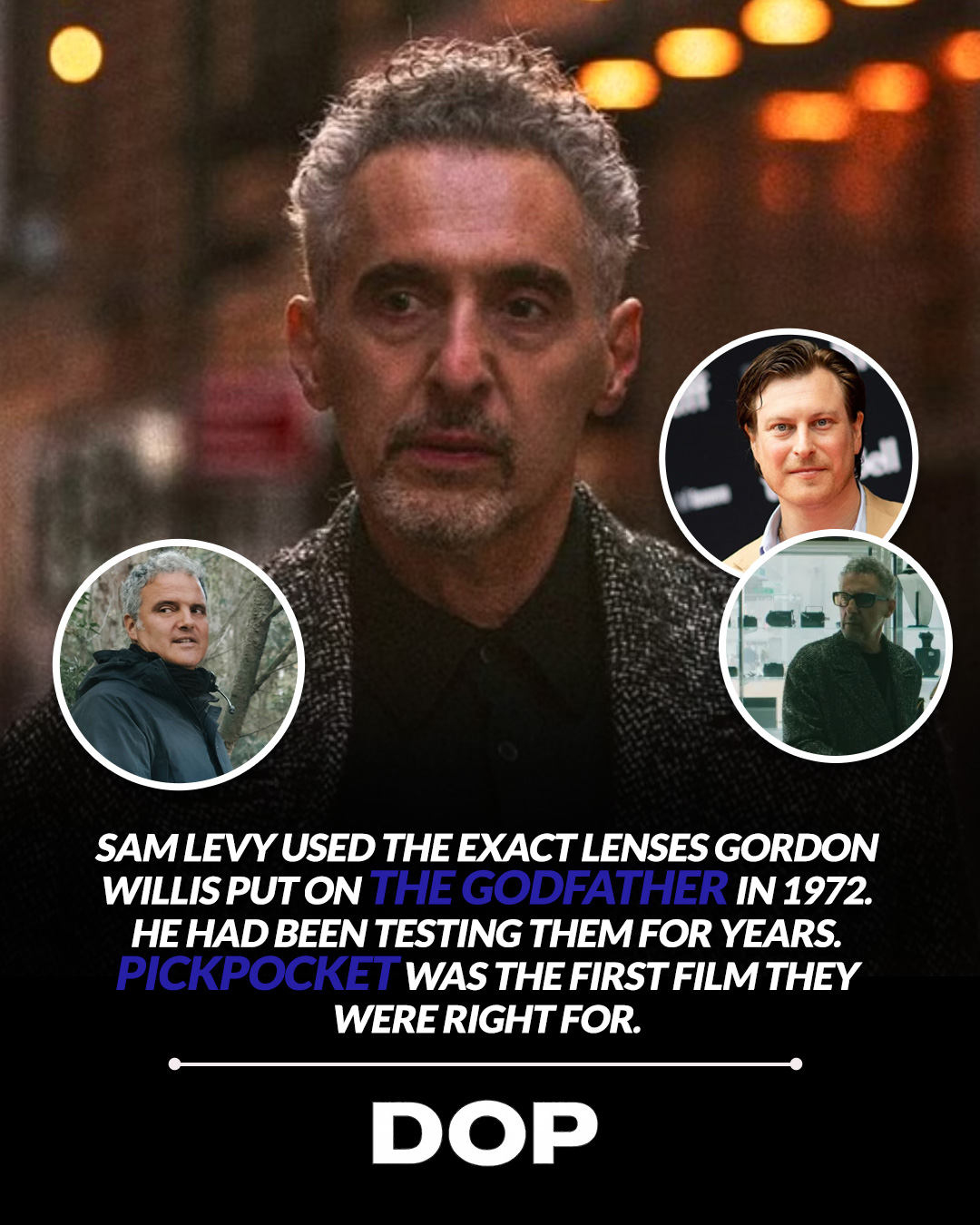 Sam Levy's Godfather Lenses: Empathy, Not Emphasis