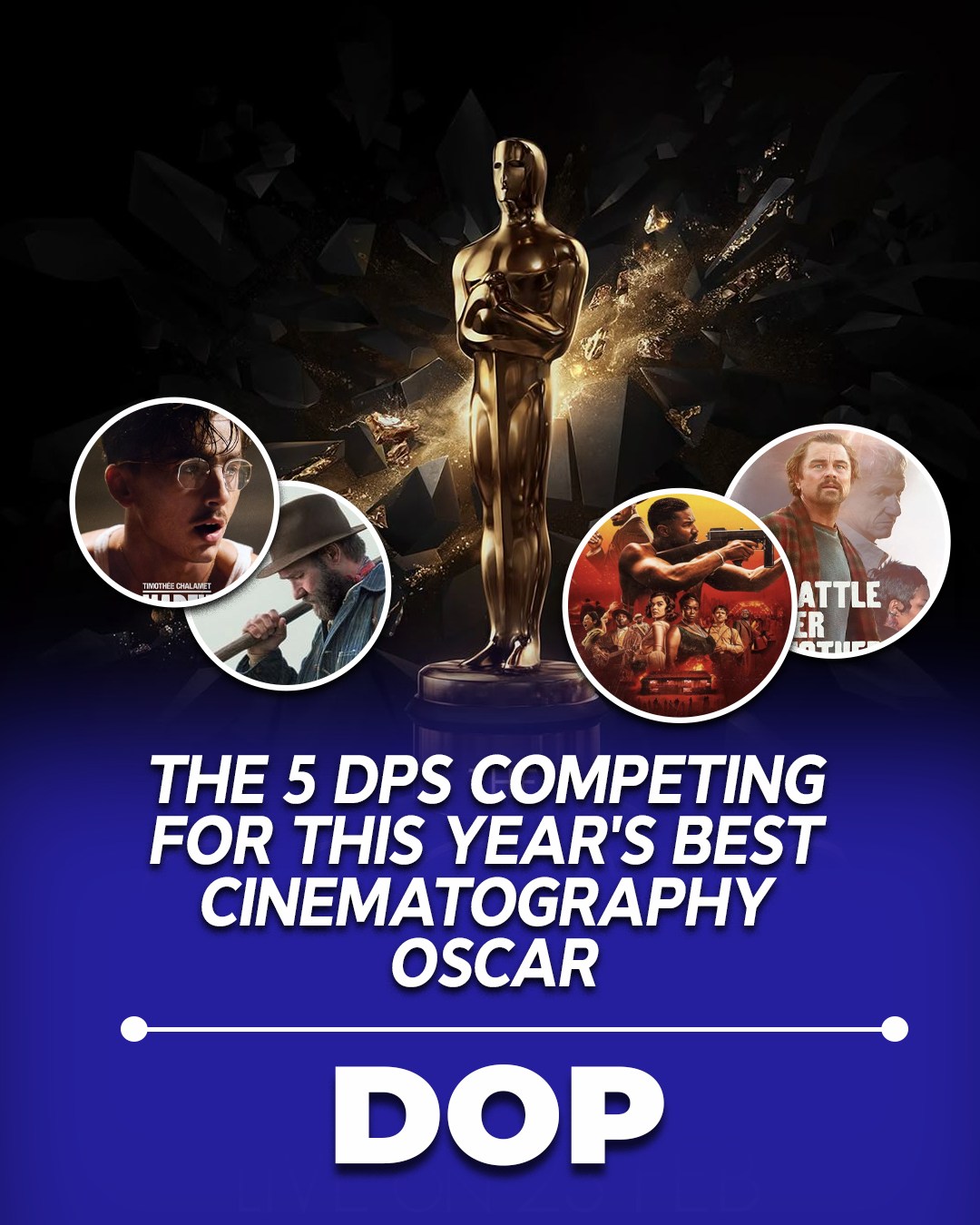 The 2026 Cinematography Oscar Nominees Redefine the Craft