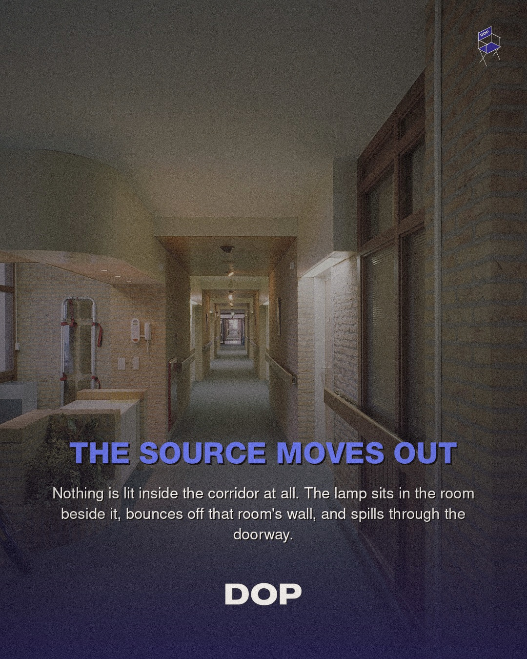 Deakins' Genius: Lighting the Hallway from Outside