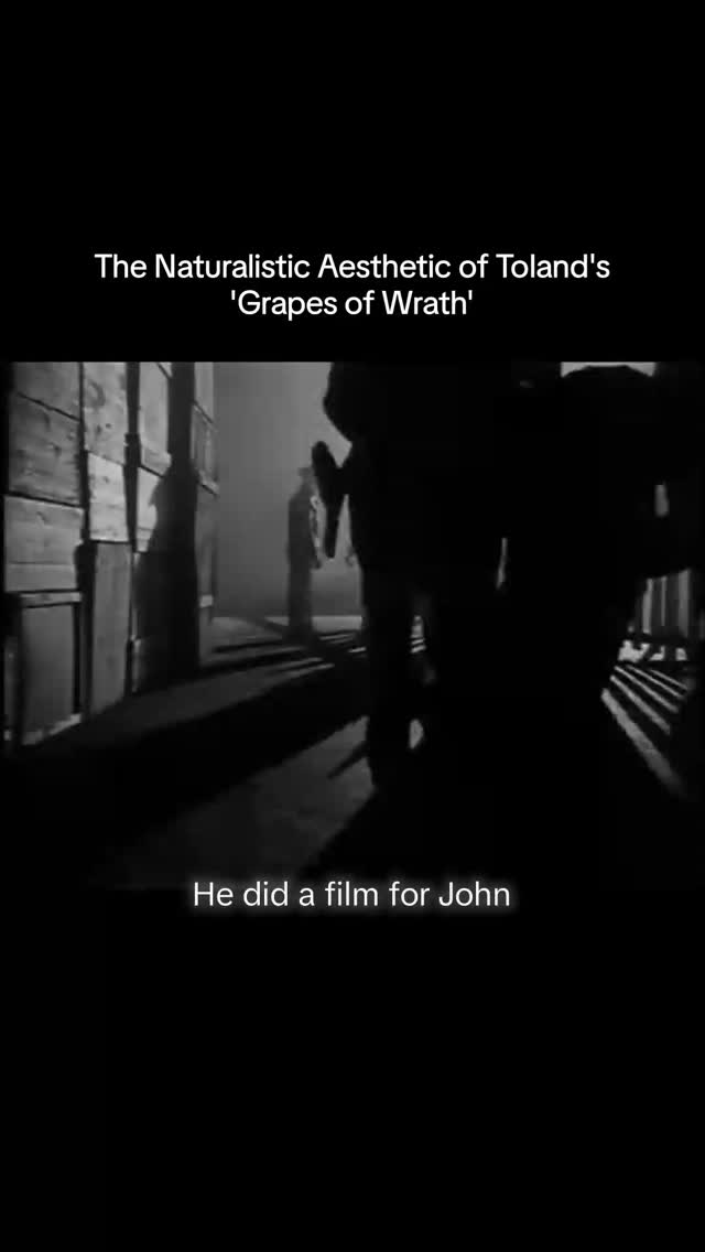 Grapes of Wrath: Toland's Documentary Realism Masterpiece