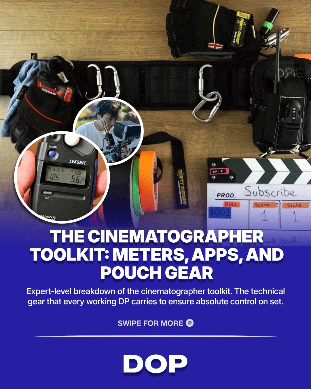 Beyond the Gear: The DP's Essential Pouch & Digital Toolkit