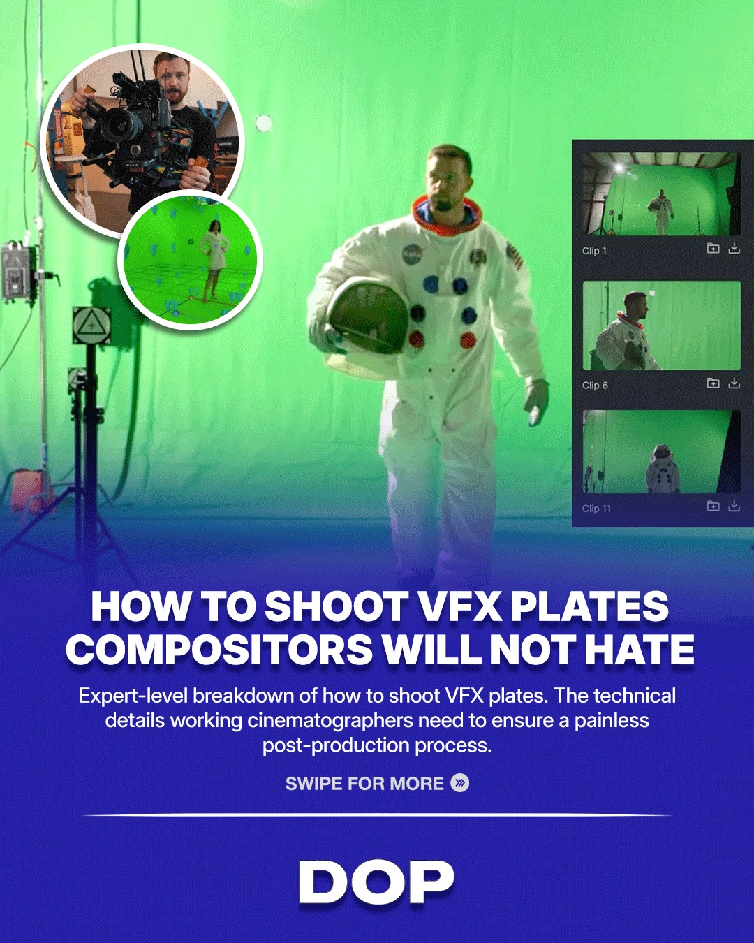 Mastering VFX Plates: A Cinematographer's Guide